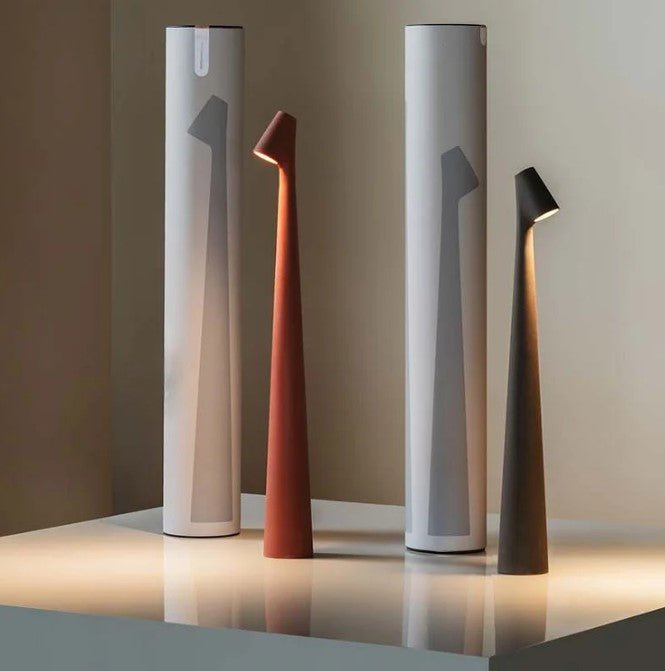 Tischlampe Aluminium Akku LED Modern Design