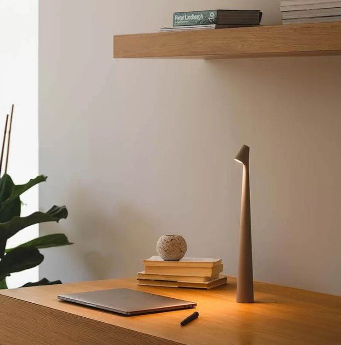 Tischlampe Aluminium Akku LED Modern Design