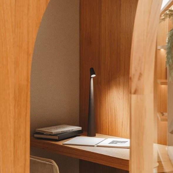 Tischlampe Aluminium Akku LED Modern Design
