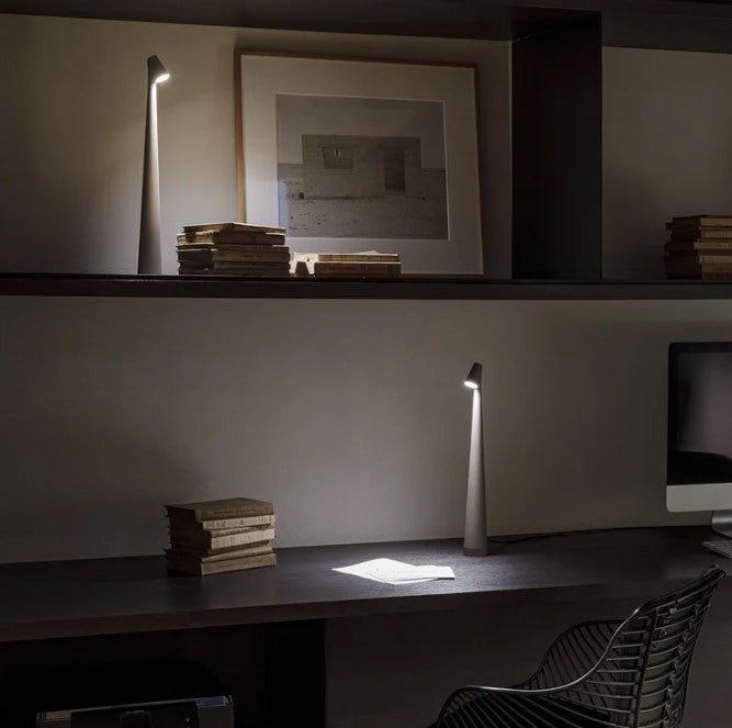 Tischlampe Aluminium Akku LED Modern Design