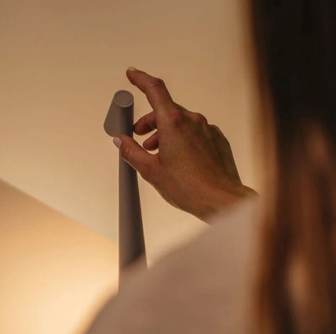 Tischlampe Aluminium Akku LED Modern Design