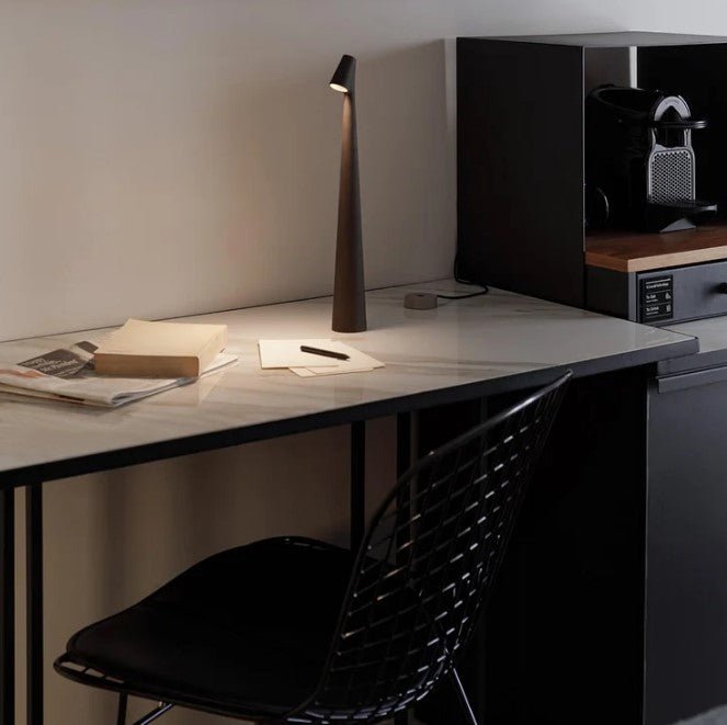 Tischlampe Aluminium Akku LED Modern Design