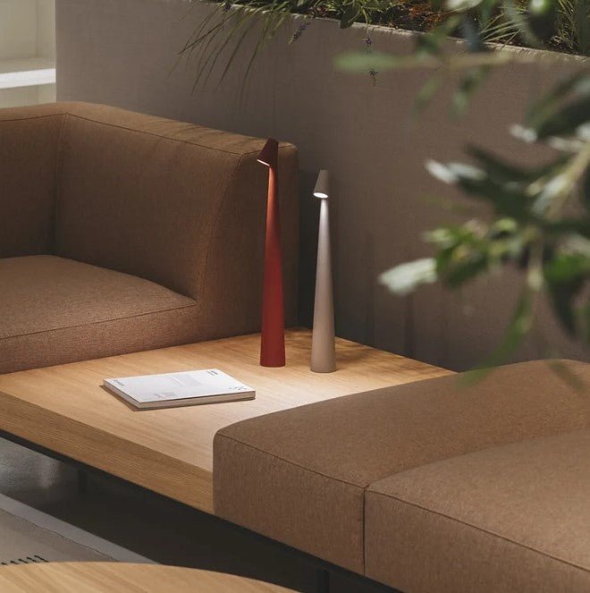 Tischlampe Aluminium Akku LED Modern Design