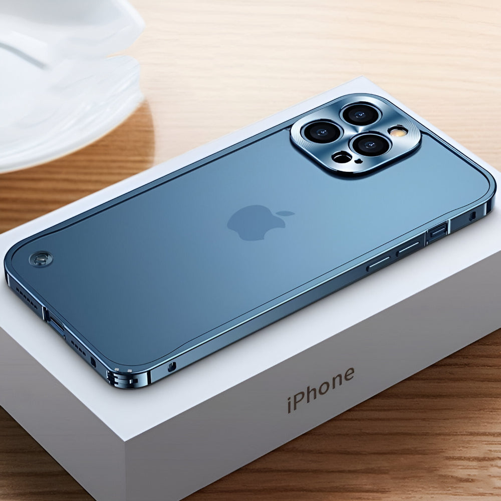 Handyhülle Aluminium Bumper Slim Schutz Case