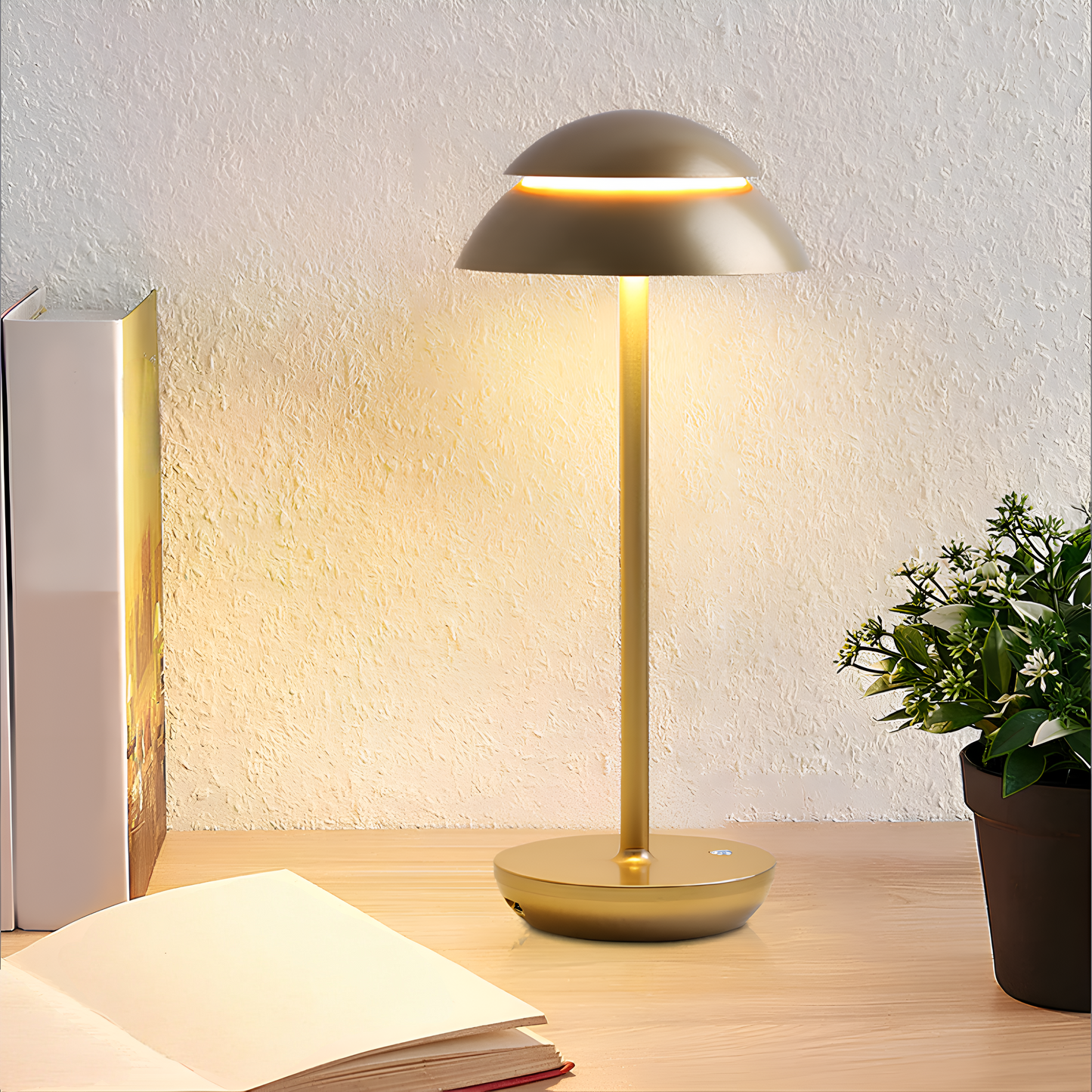 LED Tischlampe Modern Metall Kabellos