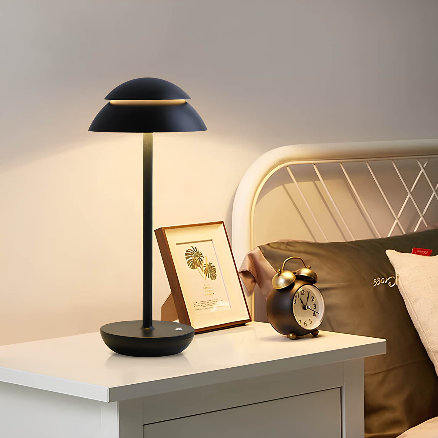 LED Tischlampe Modern Metall Kabellos