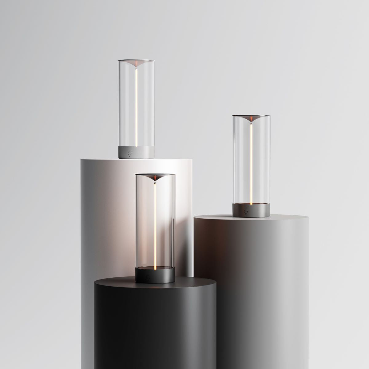 LED Tischlampe Kabellos Modern Dimmbar