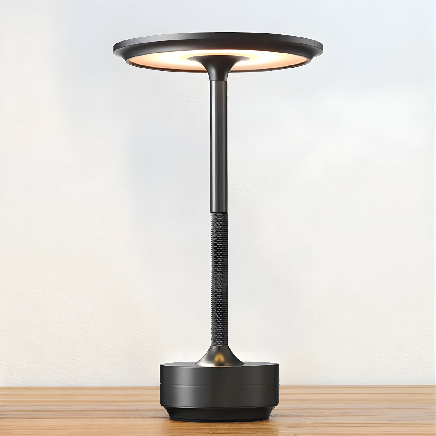 Moderne Schwarze LED Tischlampe dimmbar