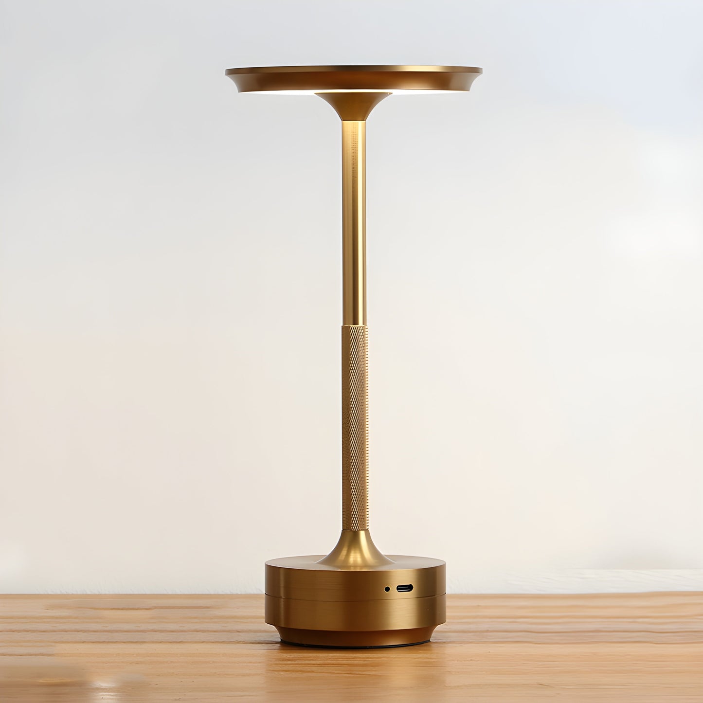 Moderne Schwarze LED Tischlampe dimmbar