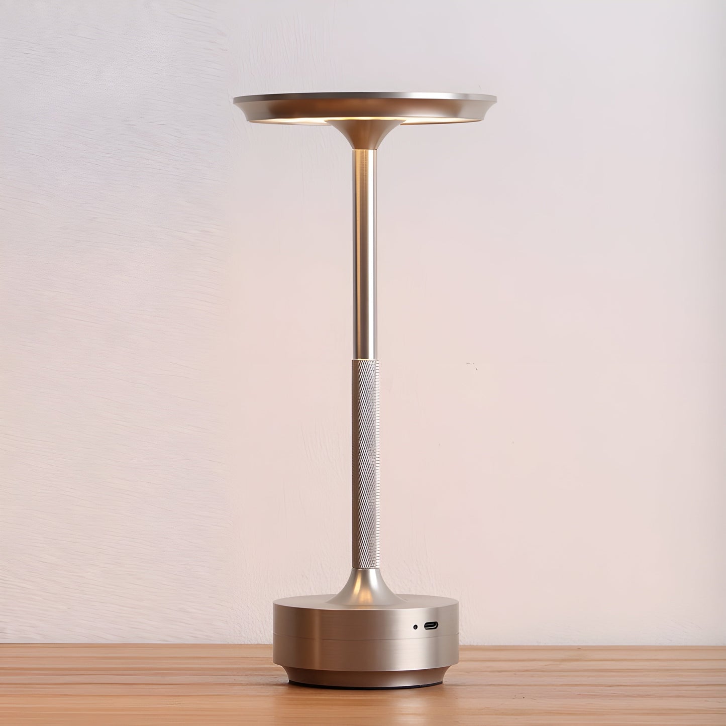 Moderne Schwarze LED Tischlampe dimmbar