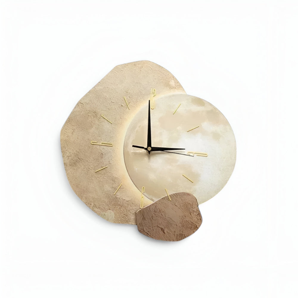 Wanduhr Modern Kristall Asymmetrisch Kunst Design