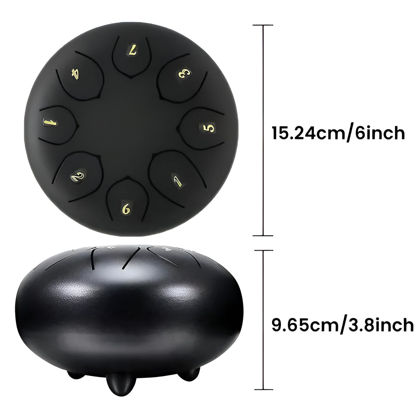 Handpan Trommel Stahl Musik Instrument