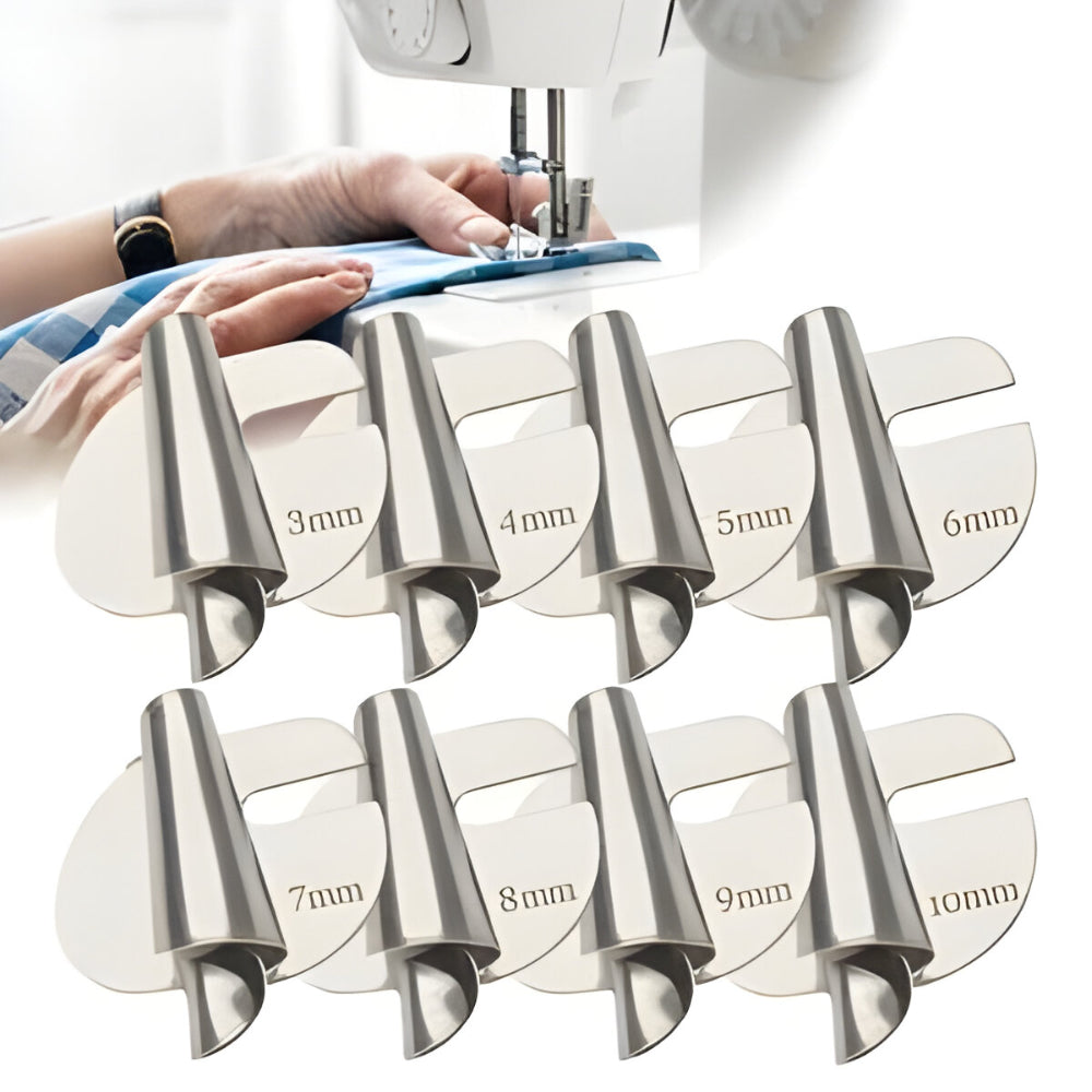Nähmaschine Edelstahl Saumfuß Set Zubehör