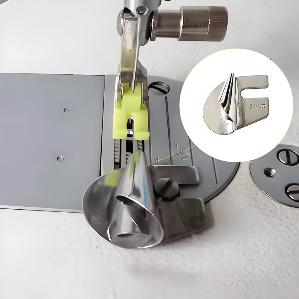 Nähmaschine Edelstahl Saumfuß Set Zubehör