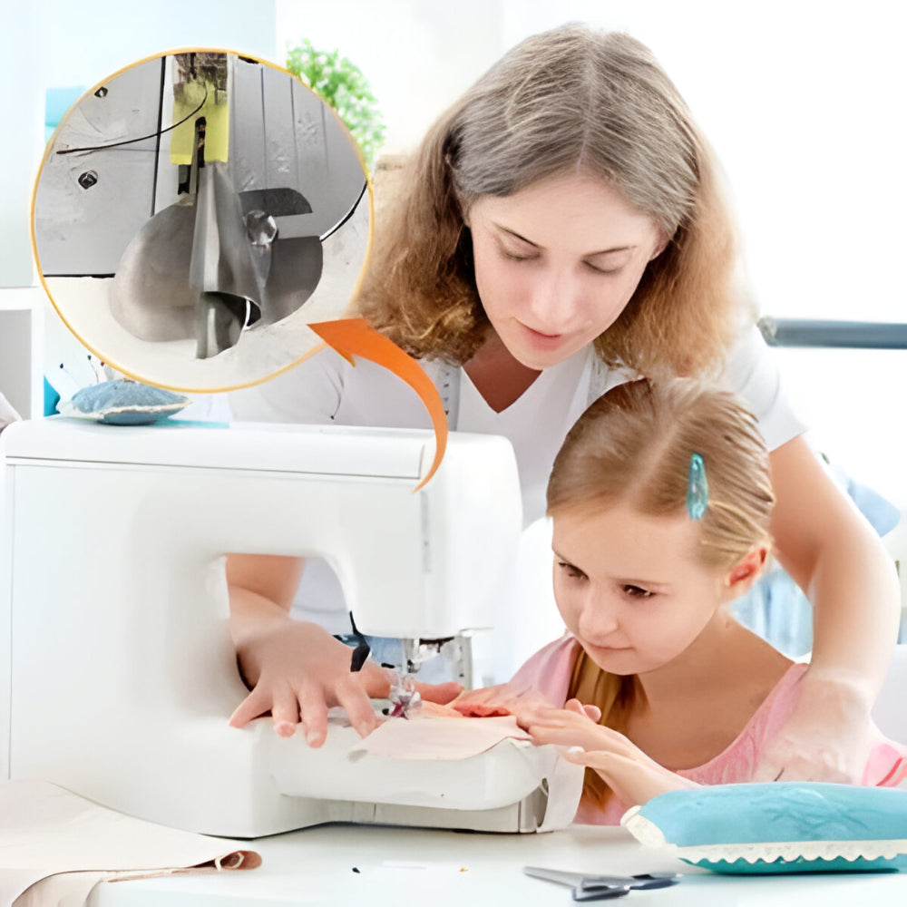 Nähmaschine Edelstahl Saumfuß Set Zubehör