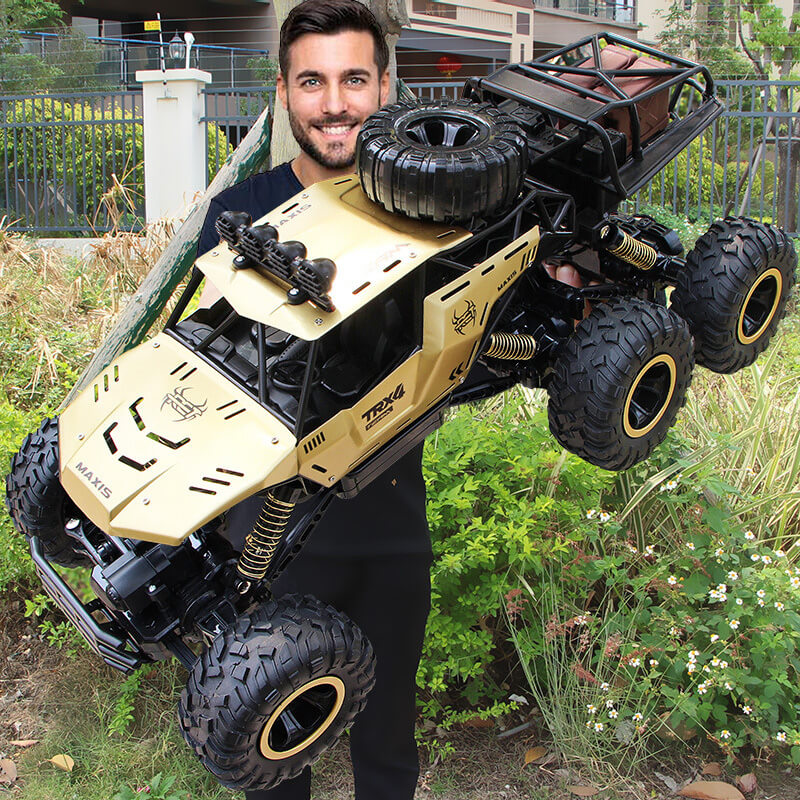 Ferngesteuertes Auto Offroad 6WD Metalltruck