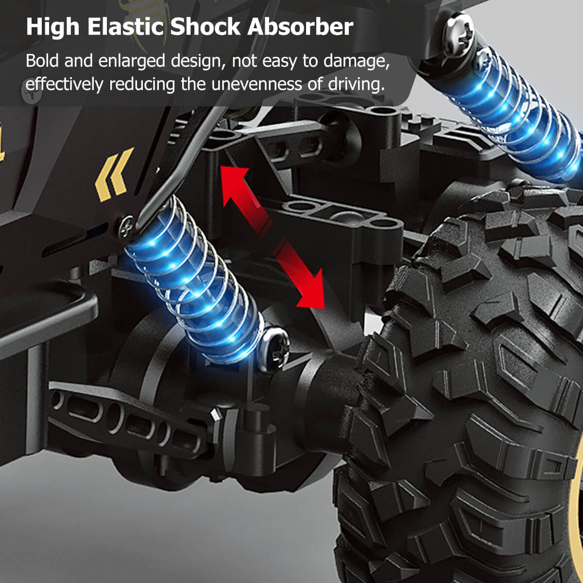 Ferngesteuertes Auto Offroad 6WD Metalltruck