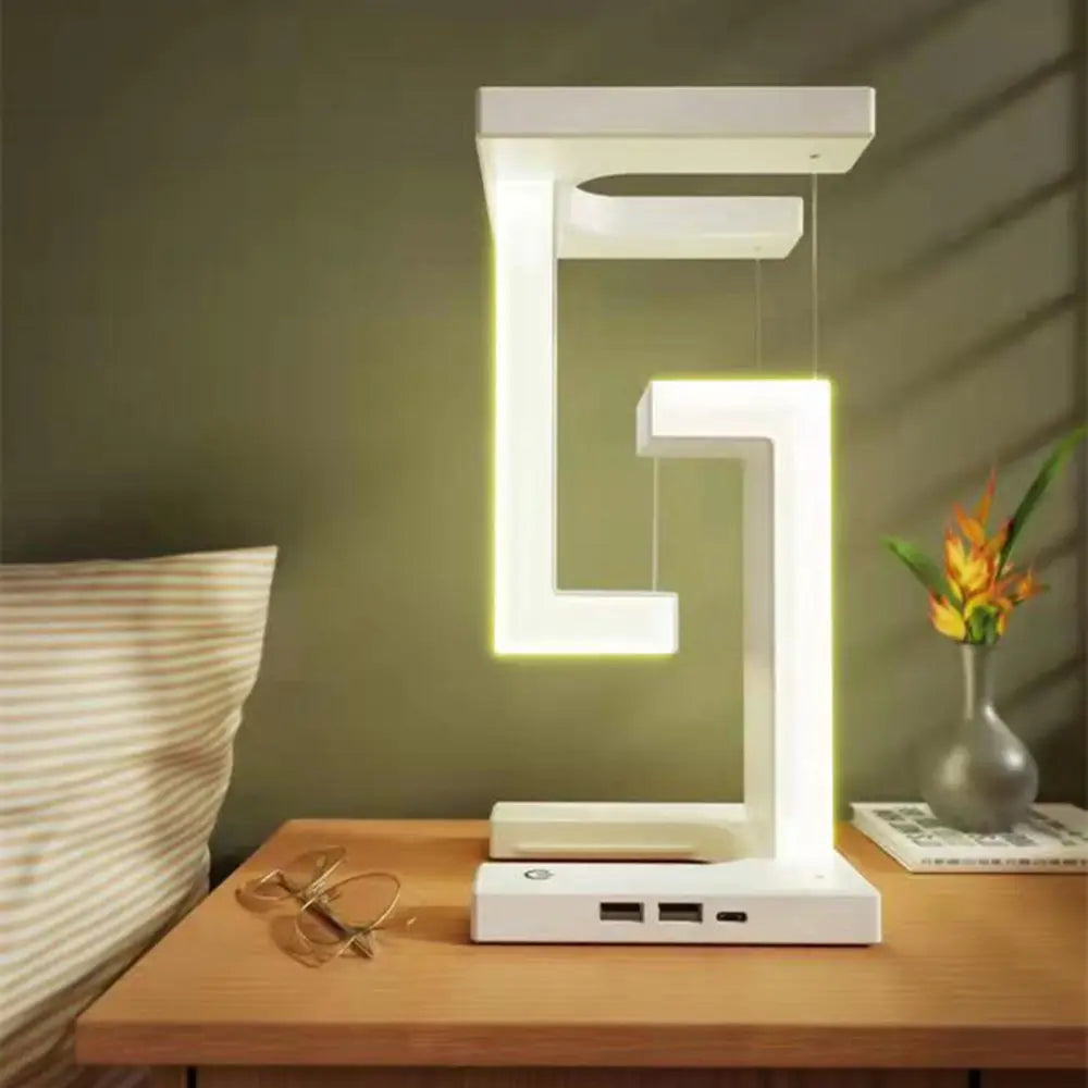 LED Tischlampe Modern mit Wireless Ladefunktion