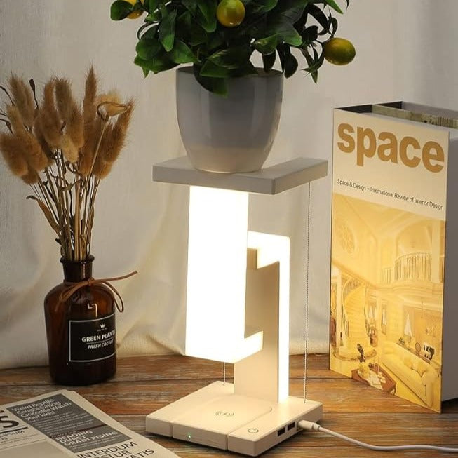 LED Tischlampe Modern mit Wireless Ladefunktion