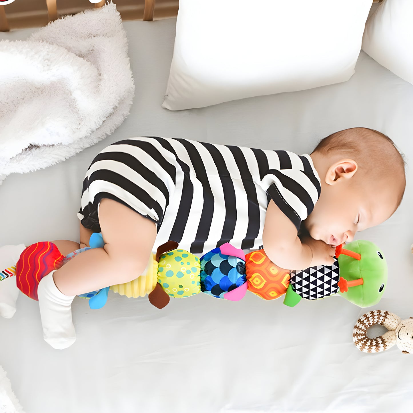 Baby Spielzeug Plüsch Bunt Musik