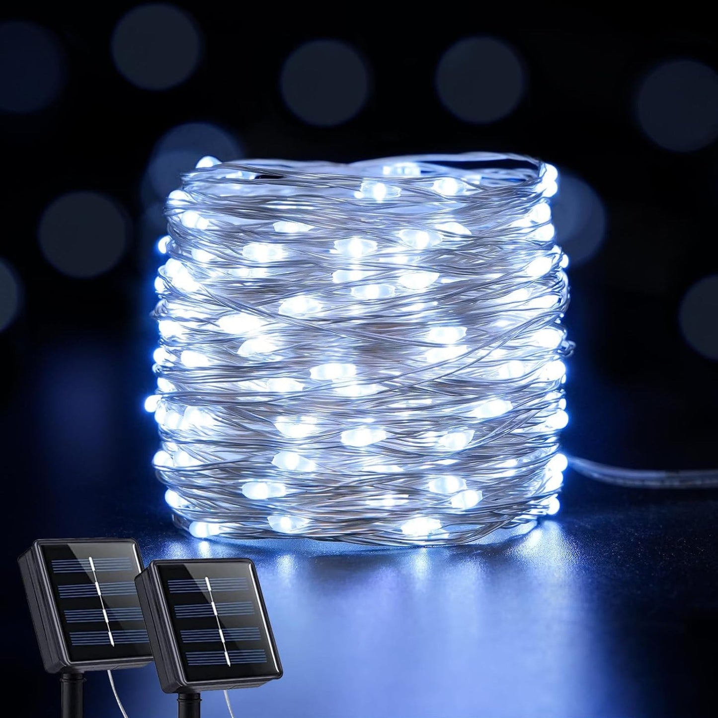Solar LED Außen Lichterkette Wasserdicht