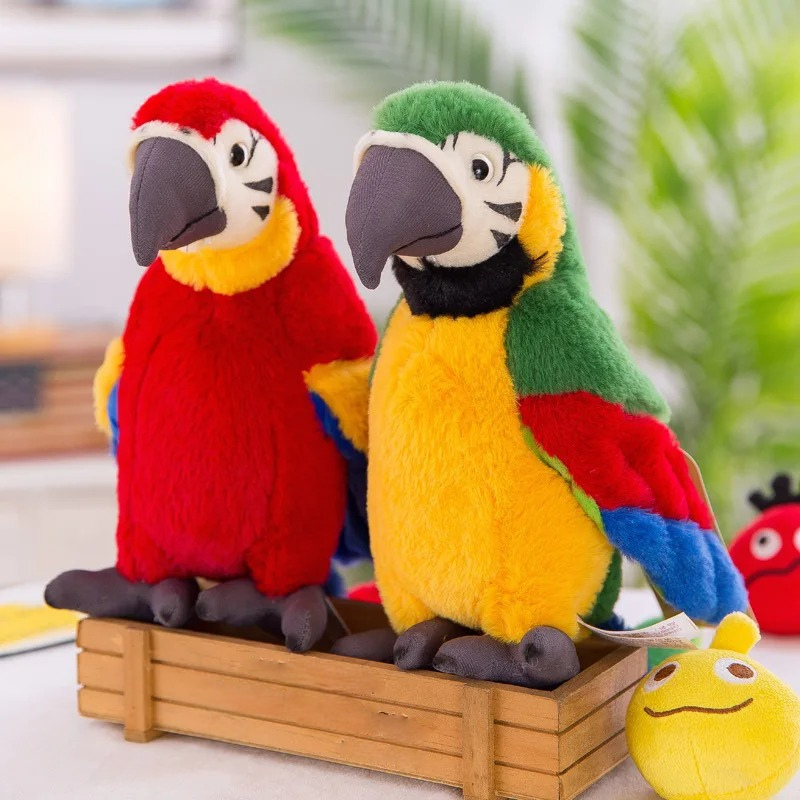 Plüsch Papagei Interaktives Spielzeug für Kinder
