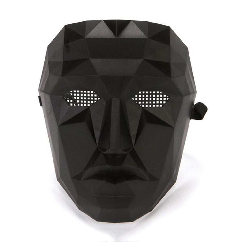 Schwarzes Kapuzen Kostüm Unisex Halloween Outfit