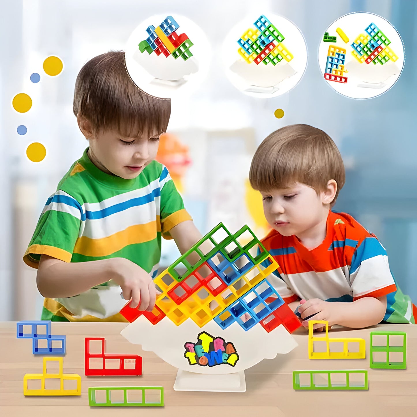 Spielzeug Bausteine Balance Turm Spiel