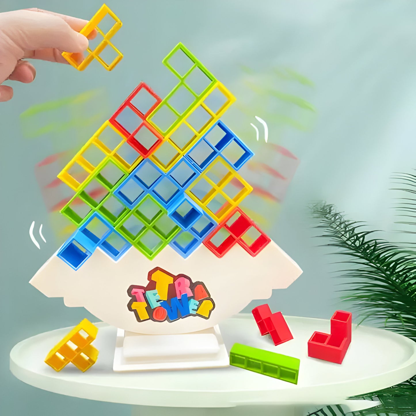 Spielzeug Bausteine Balance Turm Spiel