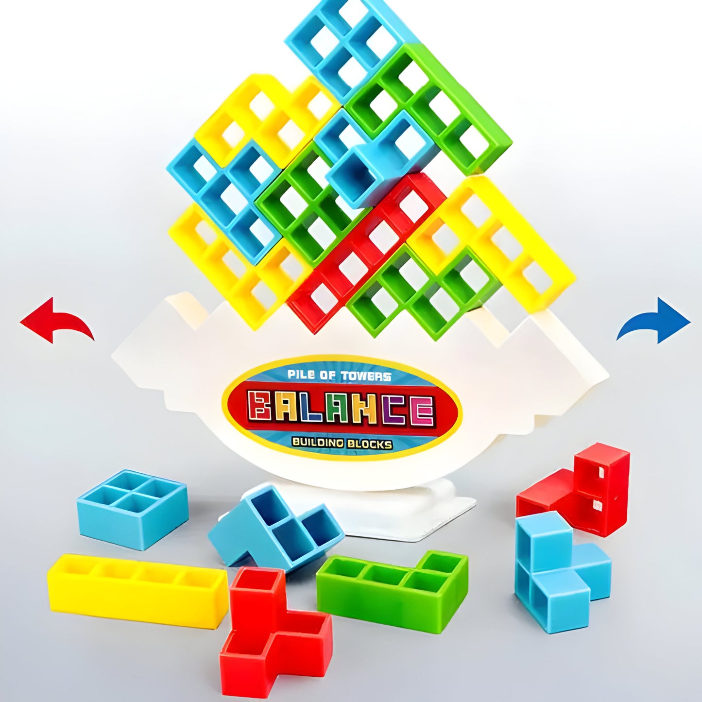 Spielzeug Bausteine Balance Turm Spiel