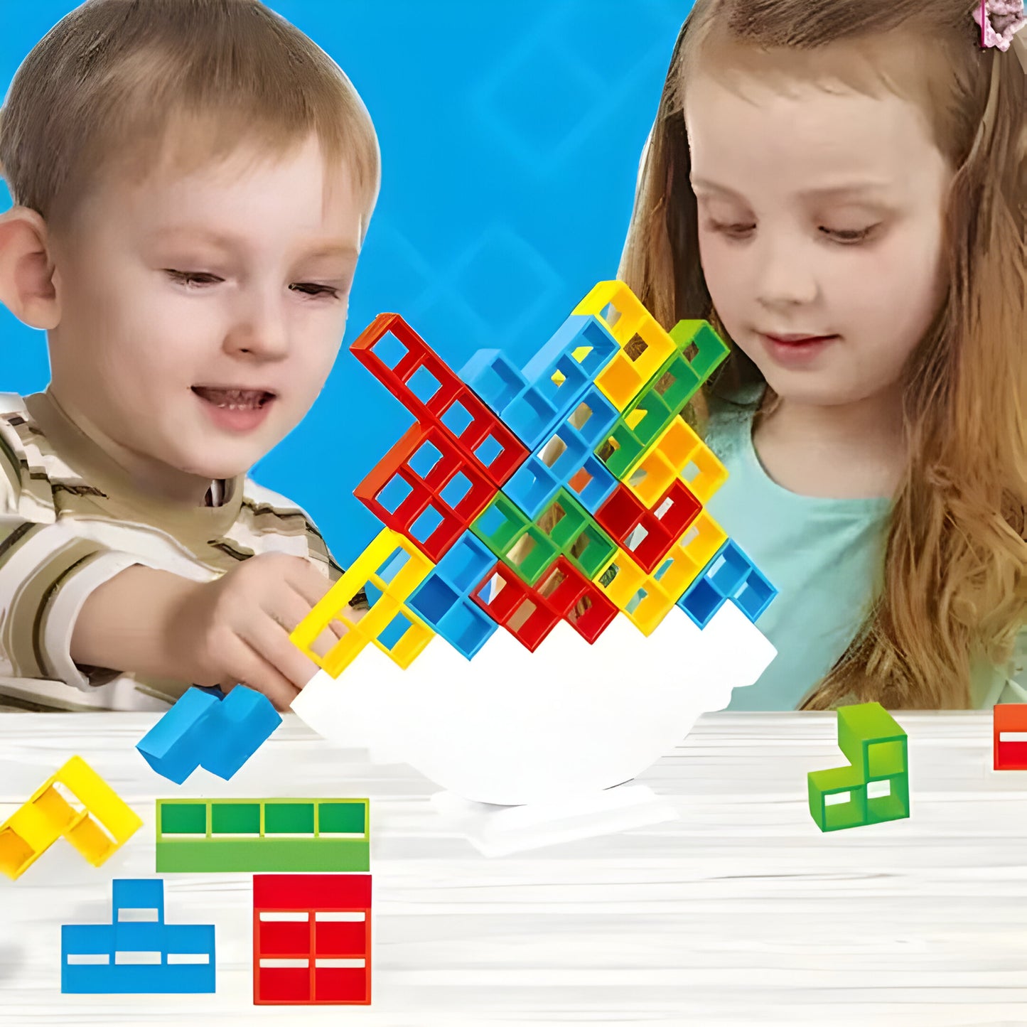 Spielzeug Bausteine Balance Turm Spiel