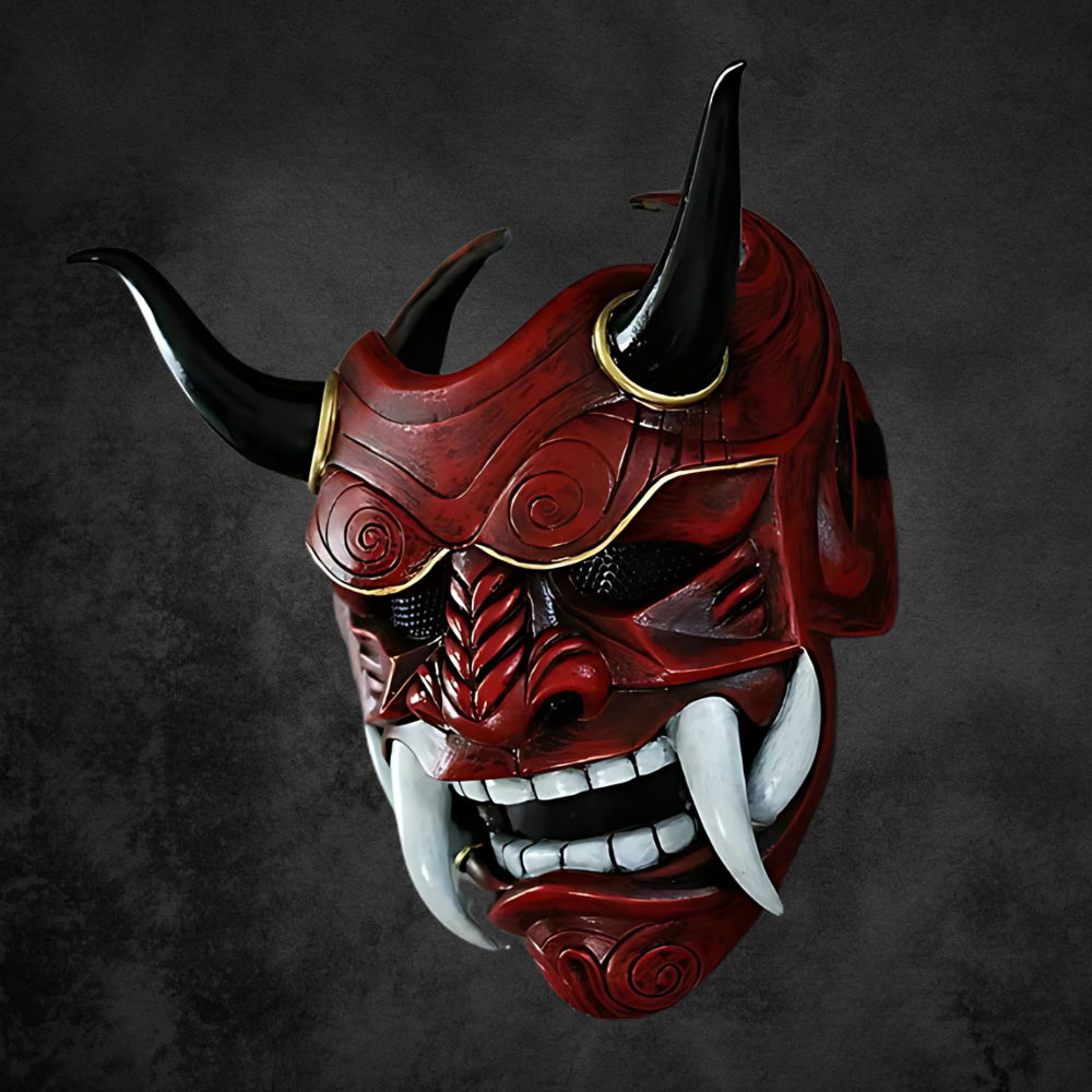 Traditionelle japanische Oni Maske - Image 2