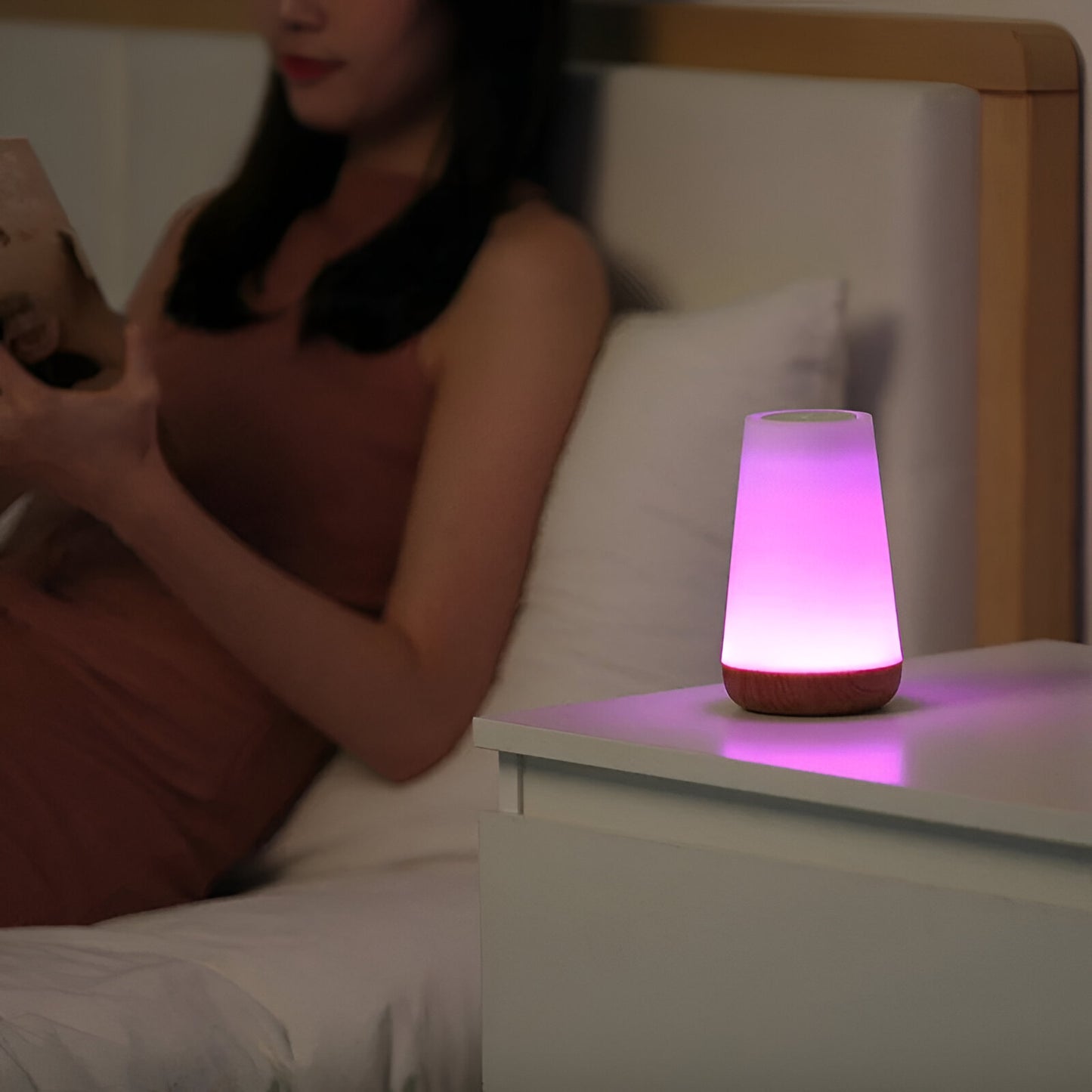 LED Nachttischlampe Dimmbar Farbwechsel Touch