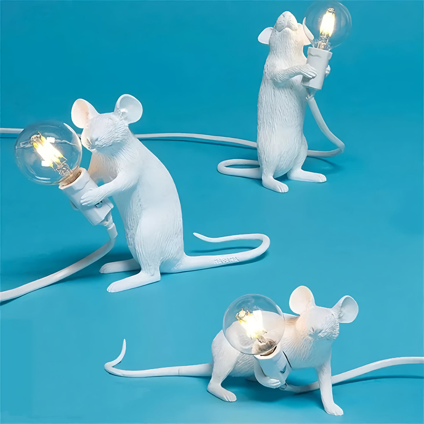 Dekorative Harz Tischlampe Tierfigur