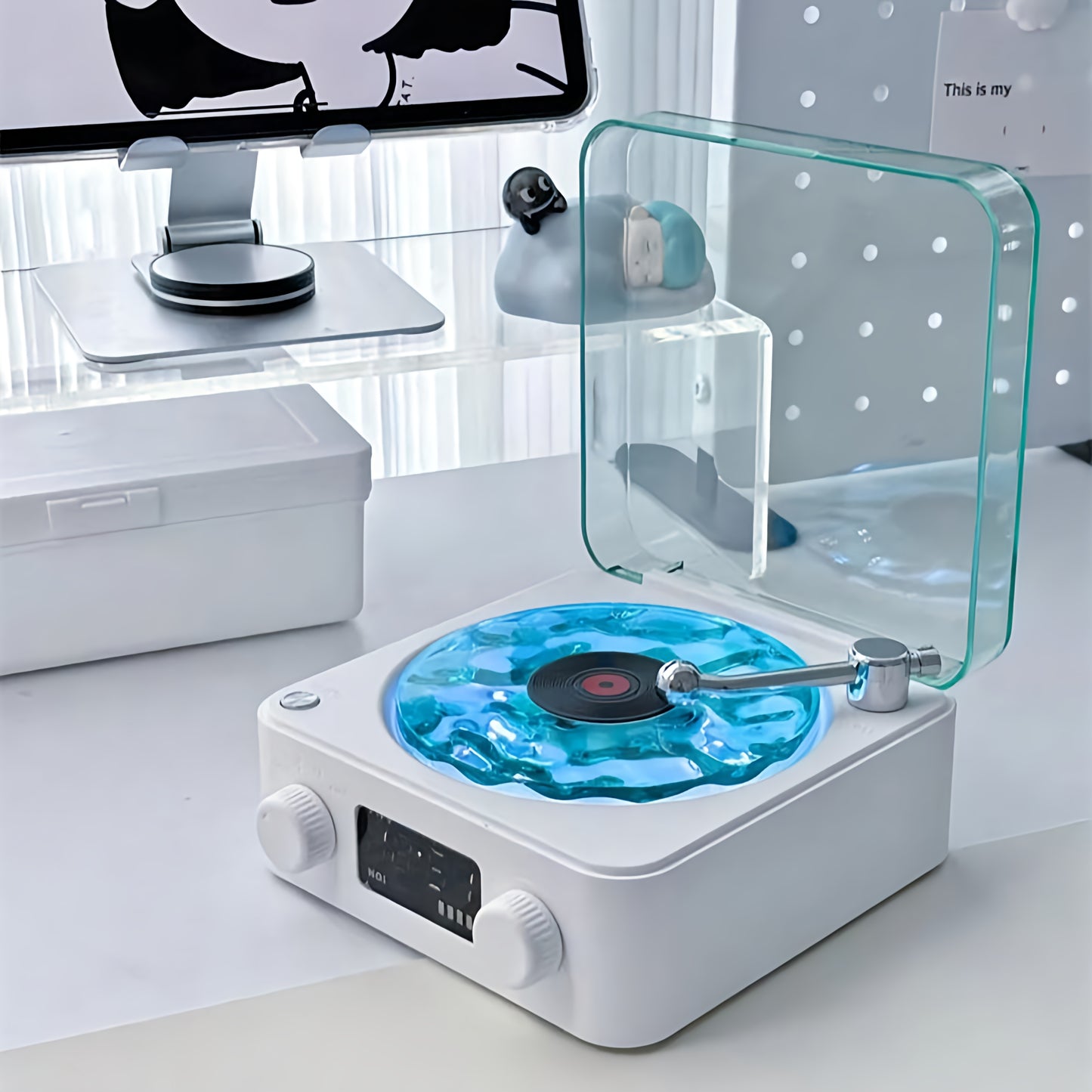 LED Tischlampe mit Bluetooth und Farbwechsel