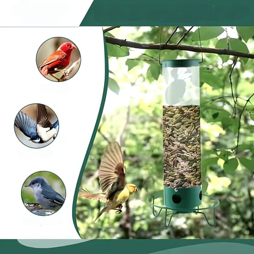 Vogelfutterspender Metall Wetterfest Hängend