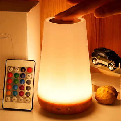 LED Nachttischlampe Dimmbar Farbwechsel Touch