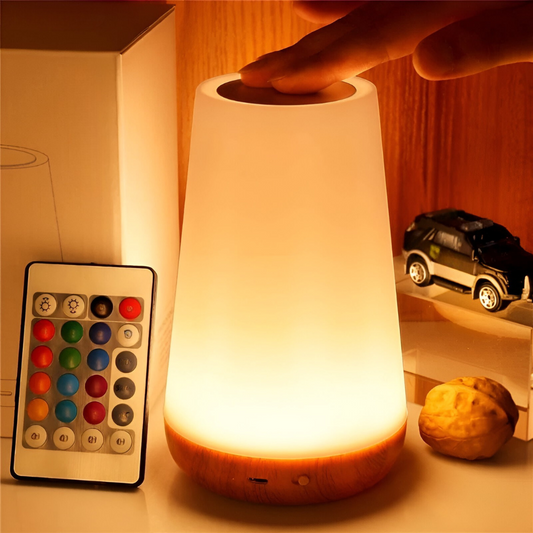 LED Nachttischlampe Dimmbar Farbwechsel Touch