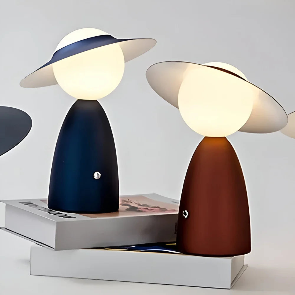 LED Tischlampe modern dimmbar Metall Design