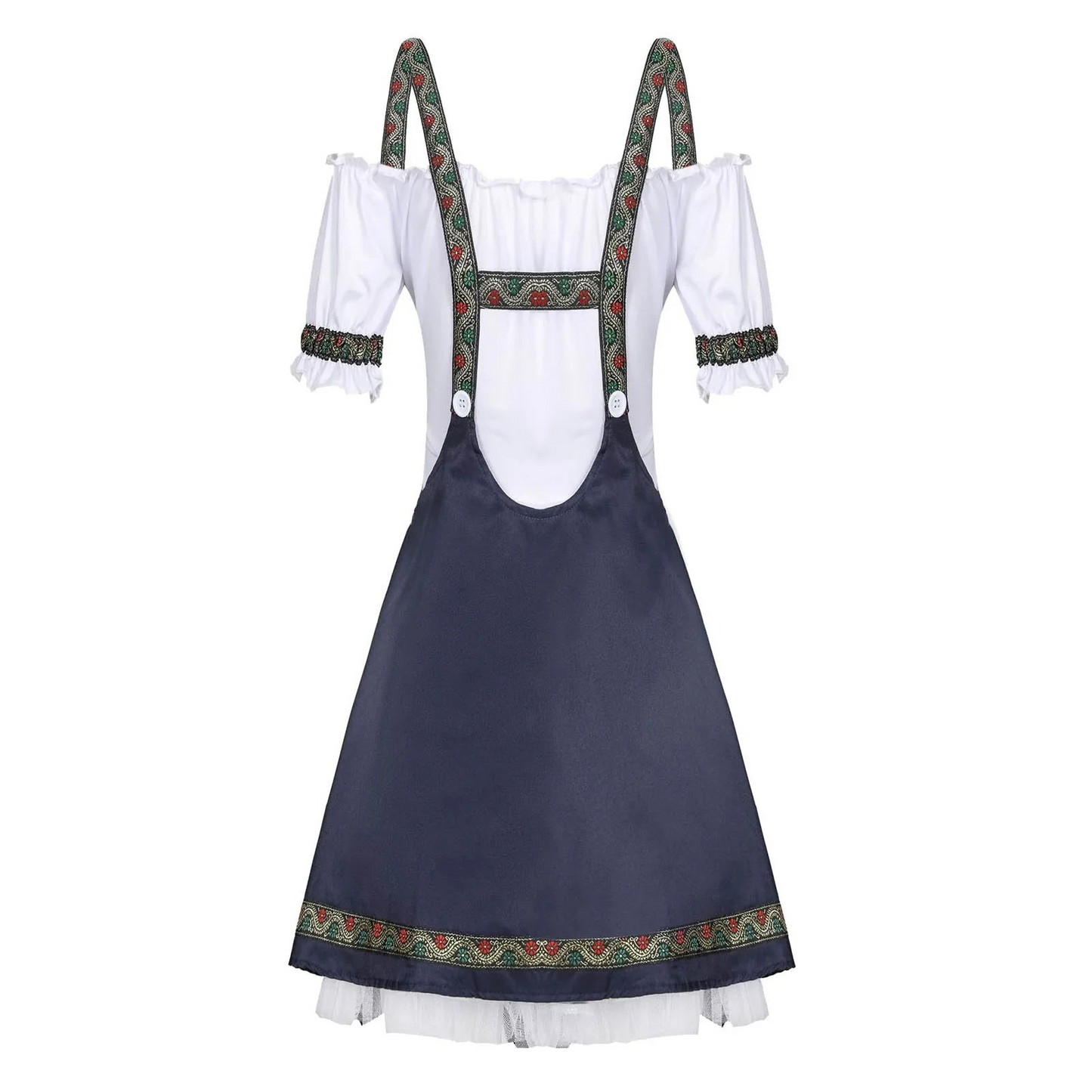 Damen Oktoberfest Dirndl Kleid Outfit | Kurz, Mini