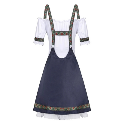 Damen Oktoberfest Dirndl Kleid Outfit | Kurz, Mini