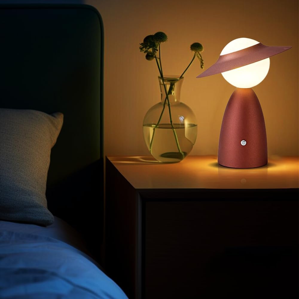 LED Tischlampe modern dimmbar Metall Design