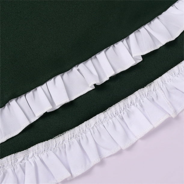 Damen Oktoberfest Lila Dirndl Kleid | Kurz Ärmellos