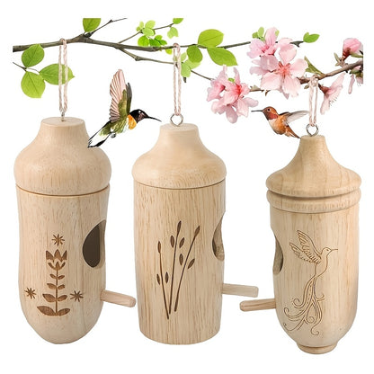 Vogelhaus Holz Hängend Modernes Design