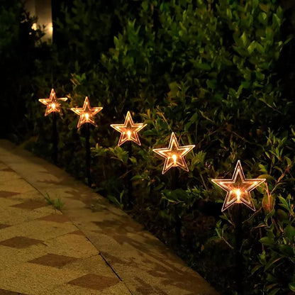 LED Gartenleuchten Stern Außen Weihnachten