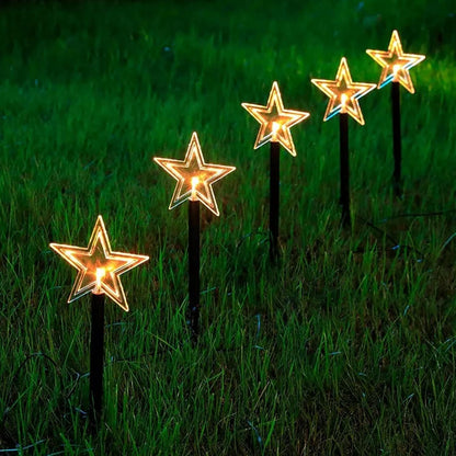 LED Gartenleuchten Stern Außen Weihnachten
