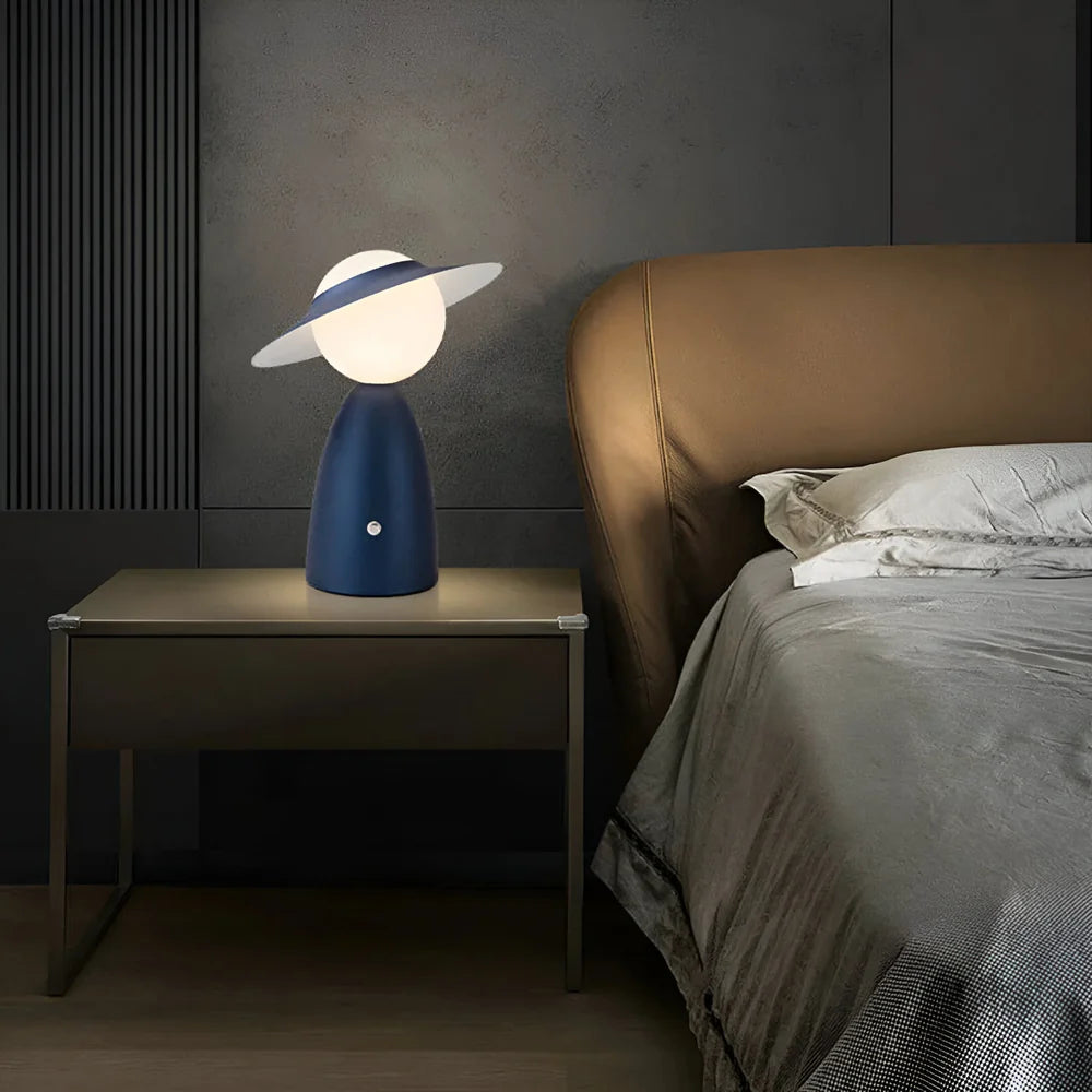 LED Tischlampe modern dimmbar Metall Design