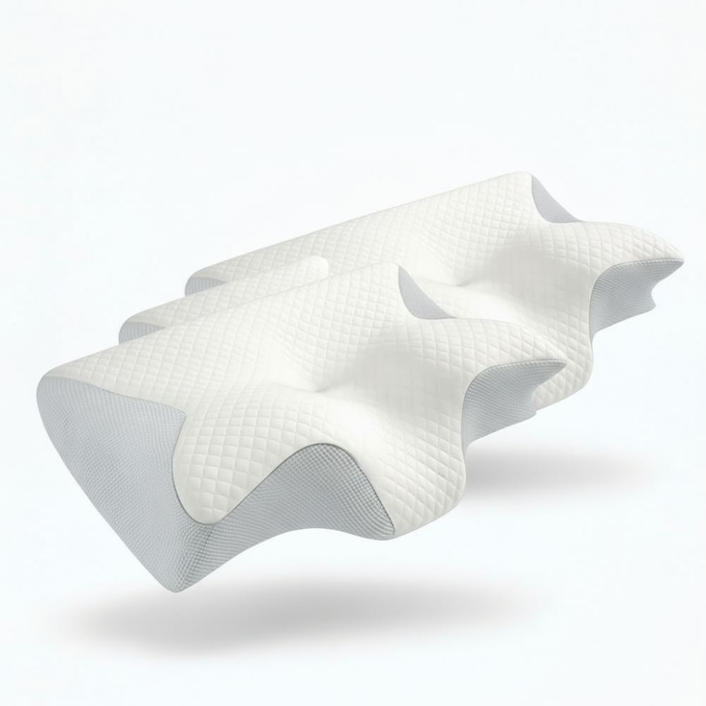 Nackenkissen Orthopädisch Memory Foam Ergonomisch HWS Kopfkissen