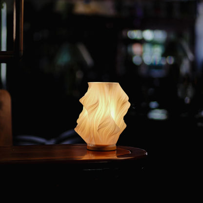 LED Tischlampe Modern Weiß Kunststoff Dimmbar