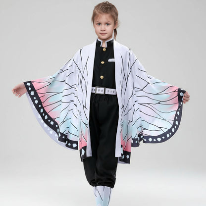 Kinder Kimono Cosplay Kostüm-Set aus Polyester